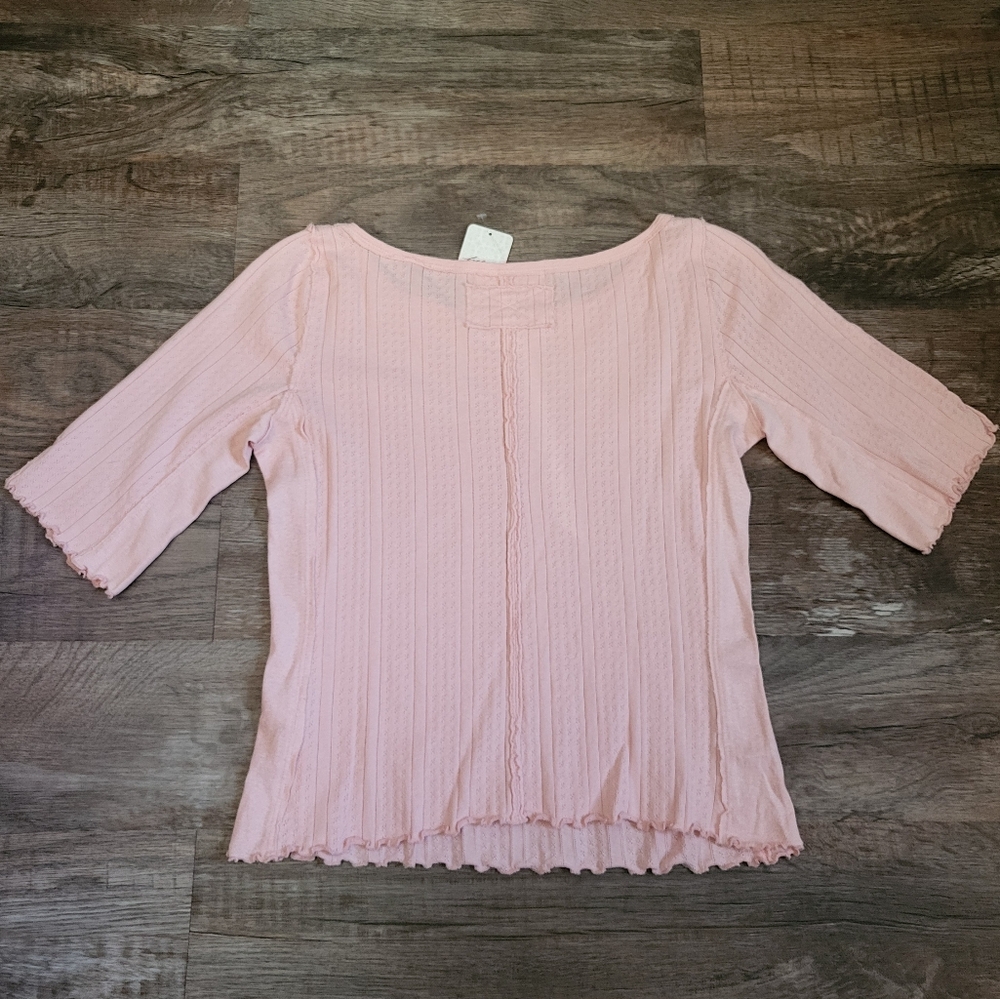 FREE PEOPLE We The Free Sweet And Salty Tee NWT - Picture 5 of 9